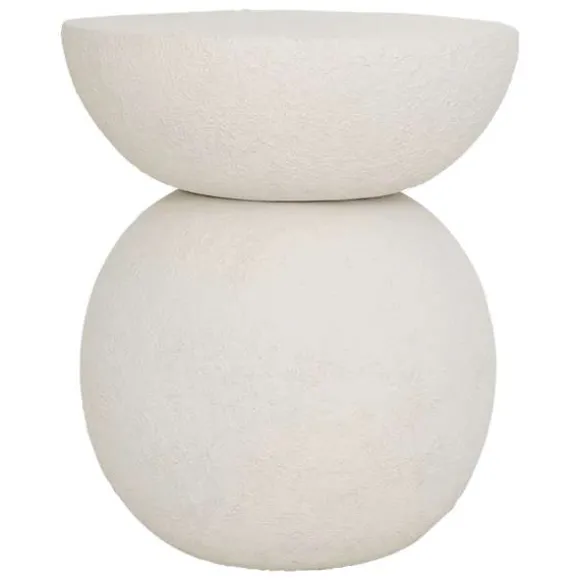 Umi Metal Side Table - White