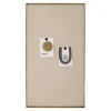 Wall Pin Board - Natural/Gold