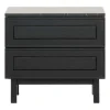 Yorke Marble Large Nightstand